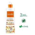 Vooki Nature Powered Natural Dish Wash Gel, No Preservatives, No Synthetic Colors - 500 ml (Pack of 1) - Fast UK Delivery - Image 6