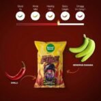 Beyond Snack Kerala Banana Chips limited edition Puspha2 - Fire flavour 300gms (100G * 3Packs) - Fast UK Delivery - Image 6