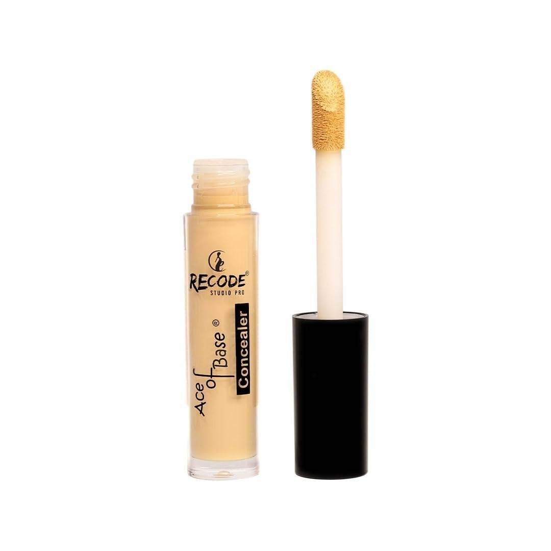 uk41RpwTGWSIL-1-1.jpg Recode Concealer comes with Natural Matte Finish & Blendable High Coverage Formula, Waterproof & Lightweight, Shade 06 Yellow, 6ml - Fast UK Delivery - Image 1