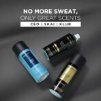 Bella Vita Luxury Unisex Body Parfum Deo Spray Gift Set,Pack Of 3 X 150 Ml, No Gas Long Lasting Premium Fragrance Deodorant|Ceo Men|Skai Aquatic|Klub Men|With Tonka, Bergamot & Vanilla - Fast UK Delivery - Image 6