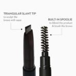 SUGAR Cosmetics Arch Arrival Brow Definer | Brow Pencil with Spoolie | Lasts Upto 12hrs | Pigmented Eyebrow Pencil | Long Lasting & Natural Finish | 3.5gm - 04 Felix Onyx - Fast UK Delivery - Image 5