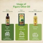 Figaro Olive Oil- Pure Olive Oil- Ideal for Indian Dishes- Imported from Spain- 500ml Tin (Pack of 2) - Fast UK Delivery - Image 7