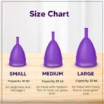 FemiSafe Menstrual Cup-Medium Size&Collapsible Sterilizer Combo|Reusable,Odourless&Rash Free|Made With Medical Grade Silicone|Travel-Friendly,Microwave Safe,Bpa Free&Heat Resistant,Pack of 1 Count - Fast UK Delivery - Image 4