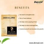 Deewal Oris Hair Colour Powder for Men (Black Hair) - Fast UK Delivery - Image 5