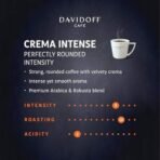 Davidoff Crema Intense Instant Coffee - 9/12 Intensity - 100% Arabica - 90 grams, Powder, Glass Bottle - Fast UK Delivery - Image 4