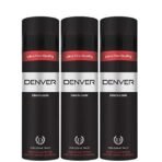 DENVER Black Code Premium Body Talc - 100Gm (Pack of 3) | Scented Talcum Powder - Fast UK Delivery - Image 2