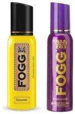 Fogg Fantastic Dynamic Perfume Body Spray, Long Lasting No Gas Deodorant for Men, 150ml&Fogg Paradise Fragrant Body Spray For Women, Long-Lasting, No Gas, Everyday Deodorant & Spray, 150ml - Fast UK Delivery - Image 2