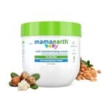 Mamaearth Baby Rich Moisturizing Cream With Almond Oil & Shea Butter For Dry Skin - 200 g | For Face & Body | 24-Hour Moisturization | Nourishes & Softens Skin - Fast UK Delivery - Image 3