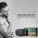 DENVER Detox Body Spa Soap -125GM Each (Pack of 4) | Enriched With Activated Charcoal | Deep Clean Bathing Soap and Anti-pollution Effect - Fast UK Delivery - Image 5
