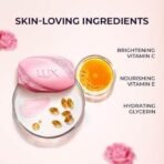 Lux Radiant Glow rose Vitamin C & E For Superior Glow Offer Pack of 8 x 150g - Fast UK Delivery - Image 6