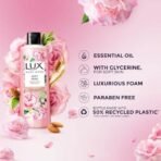 Lux Shower Gel, French Rose Fragrance & Almond Oil Bodywash, With Glycerine For Soft & Glowing Skin, Paraben Free, 245 Ml - Fast UK Delivery - Image 6