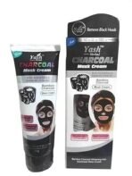 Aklaris Herbal Bamboo Charcoal Face Mask Cream | Deep Cleansing Peel-Off Face Mask | Removes Blackheads, Excess Oil & Impurities | Brightens Skin & Unclogs Pores | Anti-Acne Detox Formula 120g - Fast UK Delivery - Image 2