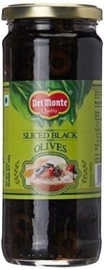 Del Monte Black Sliced Olives, 450g - Fast UK Delivery - Image 2