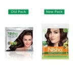 Nisha Cream Hair Color Rich Bright Long Lasting Hair Colouring For Ultra Soft Deep Shine 100% Grey Coverage Conditioning With Natural Herbs Dark Brown (Pack of 6) - Fast UK Delivery - Image 3
