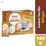 Amul Adrak Chai Instant Tea Mix, 14 g | Pack of 10 Sachets - Fast UK Delivery - Image 6