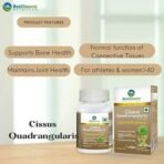 BestSource Nutrition's Cissus Quadrangularis for Bone & Joint Health Support, (350mg capsule/60 Veg Caps) - Fast UK Delivery - Image 7