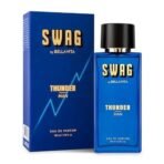 Bella Vita Luxury SWAG THUNDER Eau De Parfum Perfume for Man with Bergamot, Sandalwood & Lily|Woody & Musky Premium Long Lasting Fragrance Scent 100ml - Fast UK Delivery - Image 7