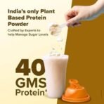 Sugar.Fit Active Diabetes Plant Protein Powder - 350g Vanilla, Pea Protein Isolate, Low GI Diabetic Friendly Plant Based, Sugar Free Supplement for Managing Blood Sugar & Weight for Men & Women - Fast UK Delivery - Image 7