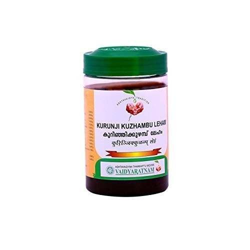 uk41ULgSBAbZL-1.jpg Vaidyaratnam Kurinji Kuzhambu Leham 500g - Fast UK Delivery - Image 1