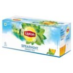 Lipton Spearmint Green Tea with Lemongrass and Ginseng (25 Teabags) - Fast UK Delivery - Image 2