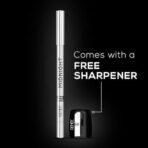RENEE Midnight Kohl Kajal Pencil - Waterproof, Smudgeproof With Sharpener - 24 Hours Long Stay - Darkest Black - One Swipe Application - Vitamin E, Olive Oil and Castor Oil - 1.5 Gm, Matte Finish - Fast UK Delivery - Image 6