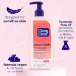 Clean & Clear Essentials Foaming Facial Cleanser, Oil-Free Daily Face Wash to Remove Dirt, Oil & Makeup, 8 fl. Oz - 240 ml - Fast UK Delivery - Image 5