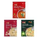 Kwality Combo Soup Mix 180g (Pack of 3 x 60g) | Flavors of Tomato + Mushroom + Vegetable | Delicious and Convenient | Easy to Prepare - Fast UK Delivery - Image 2