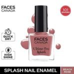 FACESCANADA Ultime Pro Splash Nail Enamel - Beach Rose 157 (8Ml)|Quick Drying & Faces Canada Ultime Pro Splash Nail Enamel - Garnet 109 (8Ml)|Quick Drying|Glossy Finish - Fast UK Delivery - Image 4