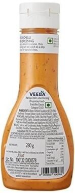 Veeba Harissa Chilli Cumin Dressing, 300g - Fast UK Delivery - Image 4