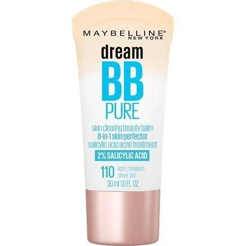 uk41VM3jcO3oS-1.jpg Maybelline Dream Pure BB Cream, Light/Medium, 1 Ounce - Fast UK Delivery - Image 1
