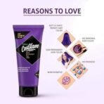 Nisha Cosglam Semi Permanent Hair Color for Unisex, Infused Conditioner, Glossy Finish, No Ammonia, No Peroxide & Non Oxidative, Vegan Highlights Hair Dye 120g #61 Purple Blue - Fast UK Delivery - Image 6