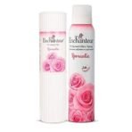 Enchanteur Romantic Perfumed Deo Spray For Women, 150ml & Romantic Perfumed Talc For Women, 250g - Fast UK Delivery - Image 2