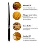 RUBY's ORGANICS Kohl Eyeliner- Black, Kajal with In-Built Smudger for Smokey-Eye, Extra Smooth & Blendable, Long-Wearing Matte Finish, Organic Eye Makeup, Cruelty-Free & Vegan, 0.35 Gm,Pencil - Fast UK Delivery - Image 7