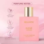 Bella Vita Luxury Rose Woman Eau De Parfum Perfume for Women with Black Currant, Vanilla, Jasmine|Floral & Sweet EDP Long Lasting Fragrance Scent 100 ML - Fast UK Delivery - Image 4