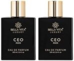 Bella Vita Organic CEO MAN Eau De Parfum Spray For Men With Lemon, Lavender, Tonka & Agarwood, Woody & Spicy Long Lasting EDP Fragrance Scent, 100ml (Pack Of 2) - Fast UK Delivery - Image 2
