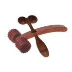 FA INDUSTRIES Wooden Face, Neck Massager Face Glowing Soft Skin Mini Face Massager (Set of 2) - Fast UK Delivery - Image 6