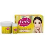 Fem Turmeric Herbal Fairness Creme Bleach, 8 Gm - Fast UK Delivery - Image 3