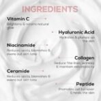 RENEE Immortal All-in-One Face Cream - Brightens, Repairs Skin, Reduces Spots & Fine Lines with Vitamin C, Niacinamide, Lactic Acid, Hyaluronic Acid, Peptides, Ceramides - Fast UK Delivery - Image 3