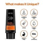 RENEE Glowscreen Spf 50 Sunscreen Cream-50Ml, Pa++++ Uva & Uvb Protection, Hyaluronic Acid & Vitamin C|Non-Greasy Matte Formula, No White Cast|For All, Normal, Oily, Dry, Sensitive Skin Types - Fast UK Delivery - Image 6