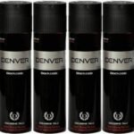 DENVER 4 PC TALC BLACK CODE COLOGE ULTRA FINE QUALITY BODY TALC 300GM ( PACK OF 4) - Fast UK Delivery