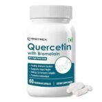 Quercetin with Bromelain 400mg - 60 Veg. Capsules, Quercetin with Bromelain Dietary Supplement for Healthy Immune System, vitamin capsules, for men, women and adults. - Fast UK Delivery - Image 2