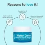 Recode Water Cream 50g | Hyaluronic Acid 1.5% & Niacinamide 1% | Goodness Exacts of Aloe Vera & Grape Seed Oil | Mineral Oil & Paraben Free - Fast UK Delivery - Image 7