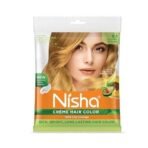 Nisha Golden Blonde 8.1 Permanent Cream Hair Color 20gm Colourant + 30ml Developer (Pack of 2) - Fast UK Delivery - Image 2