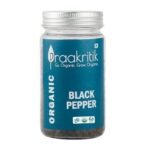 Praakritik Organic Black Pepper - Whole | kali mirch | 100% Organic Black Pepper | 100% Natural | 100% Vegetarian | No Added Preservatives | Pack of 2 | 100 Grams Each - Fast UK Delivery - Image 3