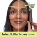 Ruby's Organics Tinted Eyebrow Gel with Castor Oil- Waterproof & Smudgeproof, Lifts, Shapes and Thickens Scanty Brows, Promotes Hair Growth, Natural & Non-Toxic, Face Makeup for Women - Ash (6ml) - Fast UK Delivery - Image 5