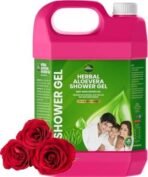 Parle Ropvatika Shower Gel & Body Wash with Pure Glycerin |Enriched with Skin Conditioners for a Radiant Glow |Suitable for Women & Men |PH-Balanced Formula for All Skin Types (Rose 5 Liter) - Fast UK Delivery - Image 2