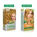 Nisha Cream Blonde Hair Color, 8.1 Golden Blonde, 90ml + 60gm, (Pack of 3) Fast Shipping to USA & Canada - Image 3