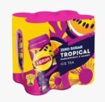 Lipton Zero Sugar Ice Tea Tropical Passion fruit And Mango Natural Sweeteners Beverage Without Any Added Sugar Each 320ml (Pack Of 6) Limited Edition - Fast UK Delivery - Image 2