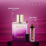 Bella Vita Luxury Just A Fling Duo|Date Women Perfume 100Ml + Kiss Proof Liquid Lipstick 4.5Ml|Shade Just Nude|Pink Pepper,Musk And Jasmine Gift Pack|Long Lasting|Ultra Matte Lipstick|Transfer-Proof - Fast UK Delivery - Image 3