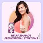 HealthyHey Nutrition Woman Plus PMS Relief - 60 Vegetable Capsules - Fast UK Delivery - Image 4